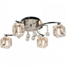 Φωτιστικό Οροφής 4xG9 230V Χρώμιο-Κρύσταλλο 6120-4